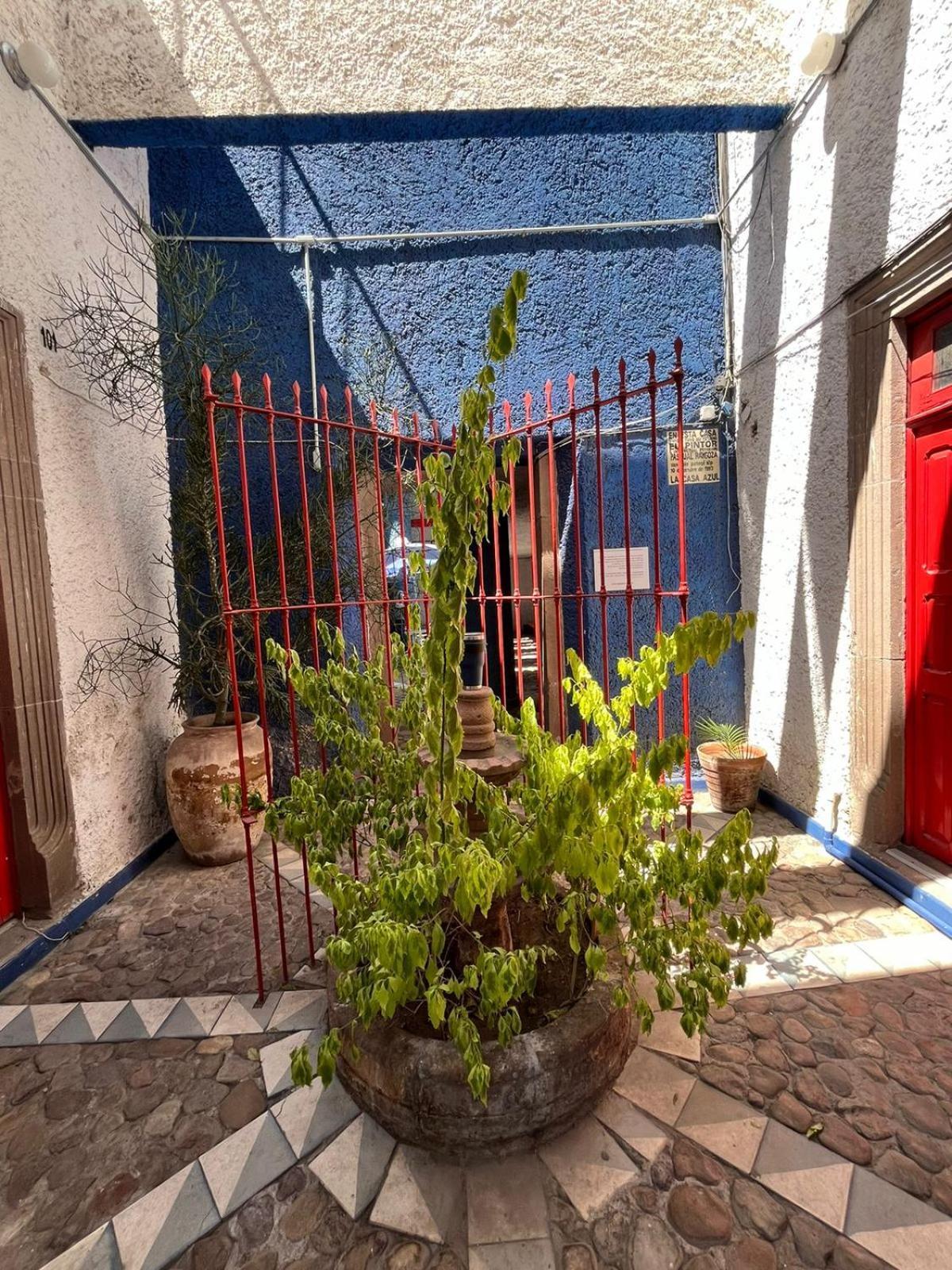 サン・ルイス・ポトシLofts En Casa Azul Centro De Slp - Inmotegaアパートメント エクステリア 写真